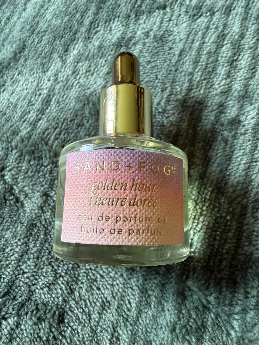 Sand + Fog Golden Hour dropper perfume oil